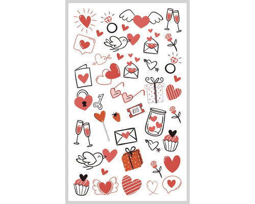 AGDESIGN Mini stickers Love 42 stuks kopen HORNBACH