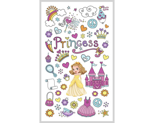 AGDESIGN Mini stickers Princessen 44 stuks