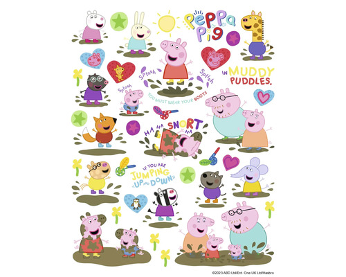 AGDESIGN Mini stickers Peppa Pig 40 stuks