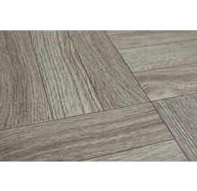Close-up van vinylvloer in houtlook