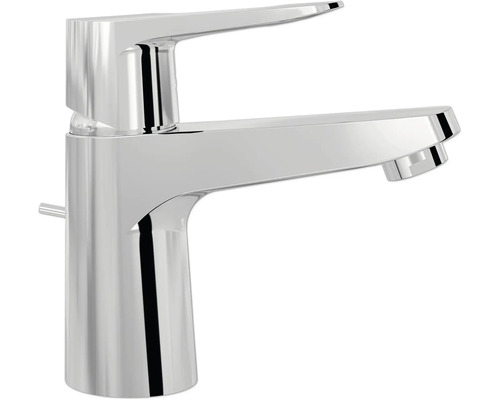 Eenhendelmengkraan voor wastafel, verchroomd