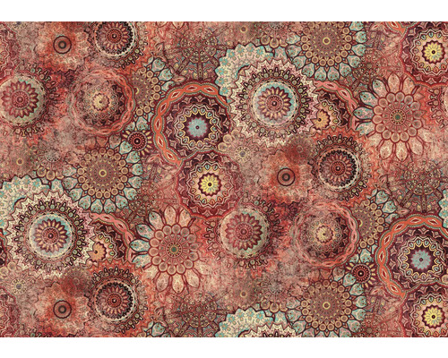 RASCH Fotobehang vlies 363012 Magic Walls mandala 424x300 cm Decoratieve achtergrond met mandalapatroon