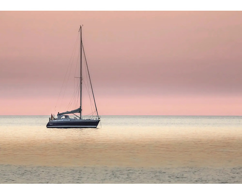 RASCH Fotobehang vlies 363289 Magic Walls zee 371x265 cm Zeilboot op rustige zee