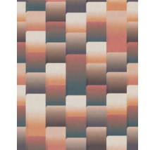 Behang met geometrisch tegelpatroon