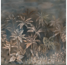 Wanddecoratie met palmbomenpatroon