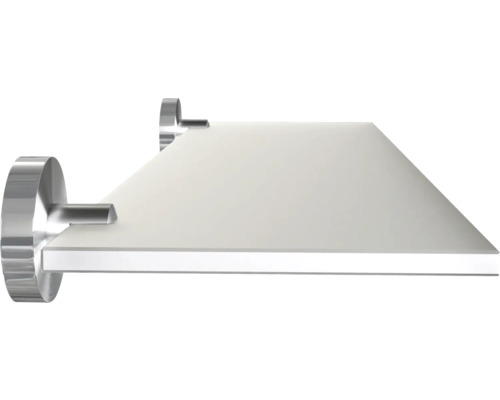 Wandplank met metalen beugels