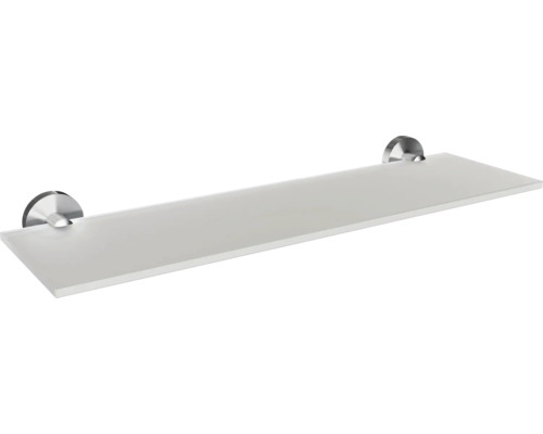 Glazen plank met houder