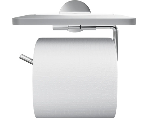 Toiletpapierhouder met plank voor badkamer