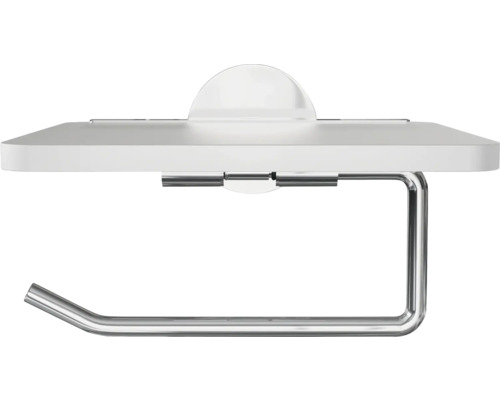 Toiletpapierhouder met plank