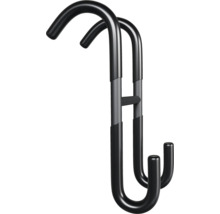 Metalen deurhanger met twee haken