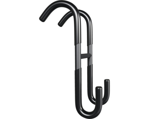 Metalen deurhanger met twee haken