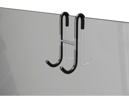 Deurhanger met twee haken