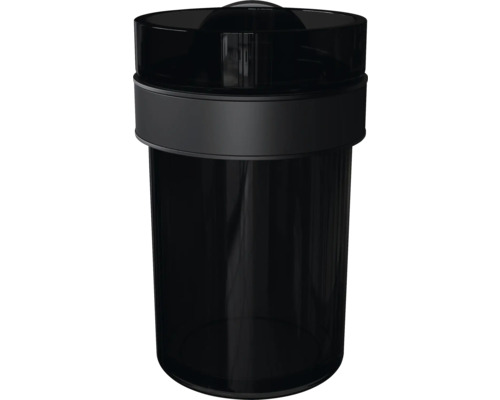 Zwarte voorraadcontainer