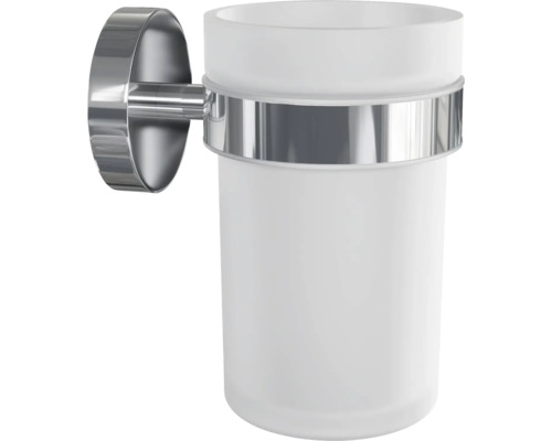 Wandbekerhouder met glas