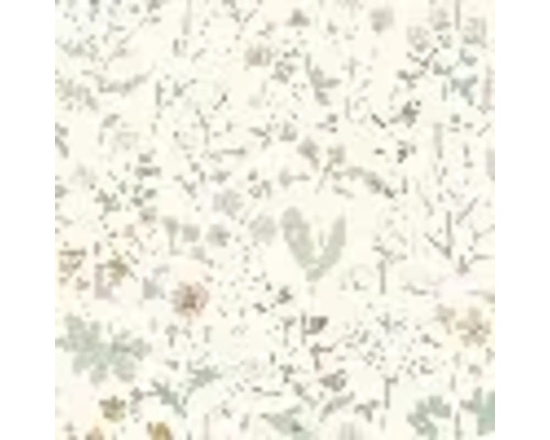 ESTA HOME Vliesbehang 139481 Vintage Flowers bloemen wit