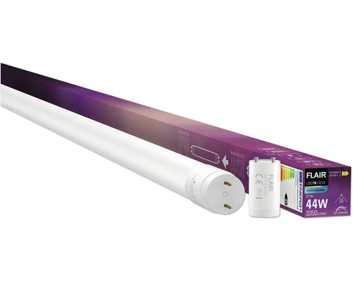 FLAIR led-buis met 44 watt, fitting G13 en starter