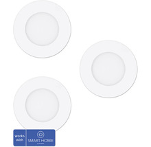 EGLO CROSSLINK.Z LED Inbouwspot set Fueva-Z Ø 86 mm CCT wit, 3 stuks-thumb-0 EGLO CROSSLINK.Z LED Inbouwspot set Fueva-Z Ø 86 mm CCT wit, 3 stuks-thumb-0