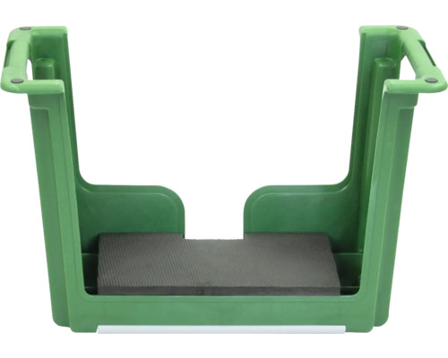 Groene speciekuip met handgrepen en rubberen inzet