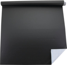 Zwarte plakfolie op rol