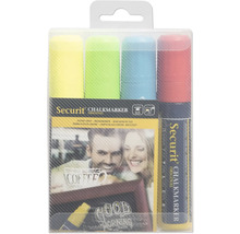 Securit krijtmarker set van vier stuks