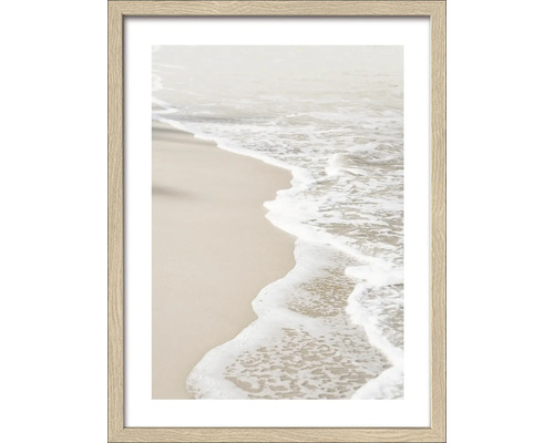 Ingelijste afbeelding met strandmotief
