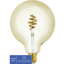 Slimme globe lamp met gloeidraadspiraal