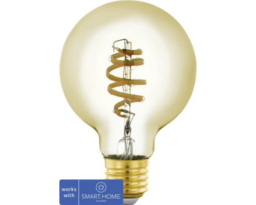 EGLO CROSSLINK.Z LED lamp E27/5,5W G80 CCT amber EGLO CROSSLINK.Z LED lamp E27/5,5W G80 CCT amber