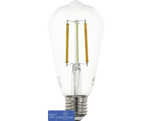 Eglo Connect Crosslink LED-Lampe E27 – Dimmbar, 2700–6500K, 13,6 Cm Länge, Energiesparend Mit Connect-Funktion