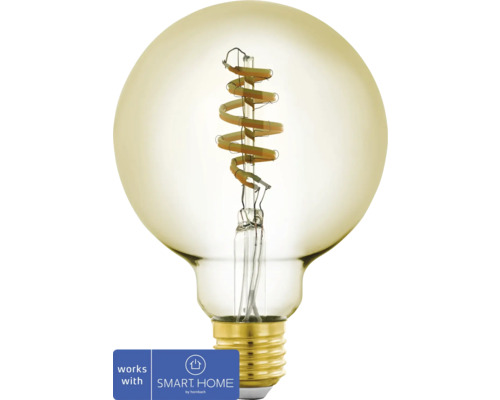 EGLO CROSSLINK.Z LED lamp E27/5,5W G95 CCT amber EGLO CROSSLINK.Z LED lamp E27/5,5W G95 CCT amber