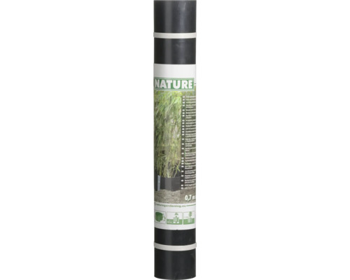 NATURE Wortelbegrenzer HDPD zwart 0,70 x 5 meter Nature gazonrand van kunststof, hoogte 0,7 meter
