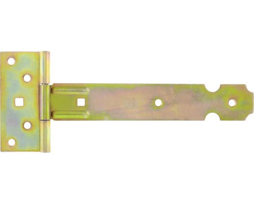 T-scharnier van metaal met gaten voor schroeven