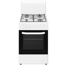 Vrijstaand gasfornuis met oven