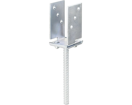 GAH.ALBERTS U-paalhouder 110x200 mm verstelbaar 71-131 mm voor inbedden in beton galv. geel verzinkt GAH.ALBERTS U-paalhouder 110x200 mm verstelbaar 71-131 mm voor inbedden in beton galv. geel verzinkt