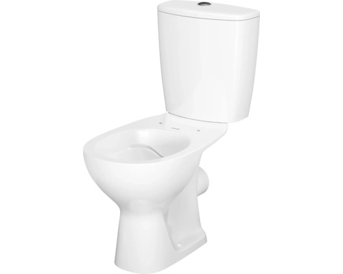 Staande toilet van keramiek met spoelreservoir