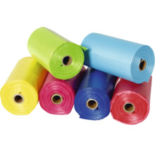 Meerdere rollen plastic hondenpoepzakjes