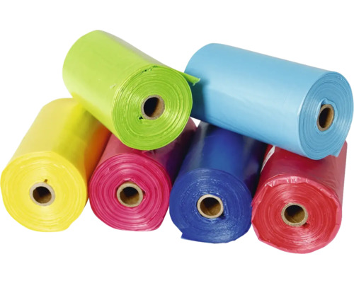 Meerdere rollen plastic hondenpoepzakjes