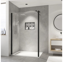 BREUER Inloopdouche Entra zwart 140 cm lines