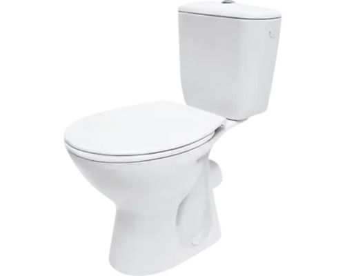 FORM&STYLE Staand toilet Negros ovaal wit PK-uitgang