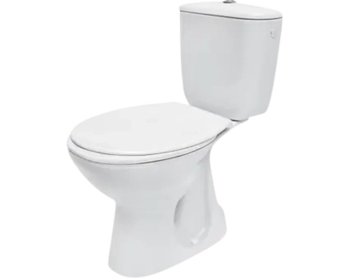 FORM&STYLE Staand toilet Negros ovaal wit AO-uitgang
