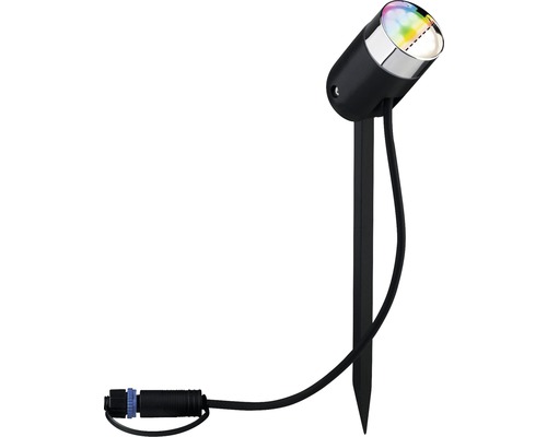 Tuinspot met grondspies en aansluitkabel