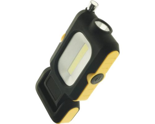 LED werklamp met magneet zwart-geel