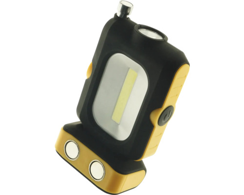 Werkverlichting met ledlamp en magnetische voet