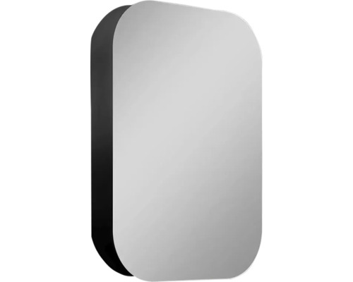 Rechthoekige spiegelkast met afgeronde hoeken