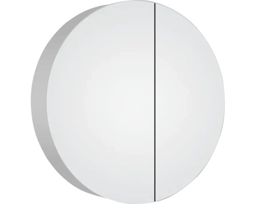 Ronde spiegelkast met twee deuren