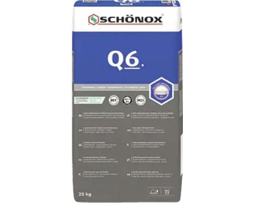 SCHÖNOX Q6 Tegelpoederlijm 4 kg