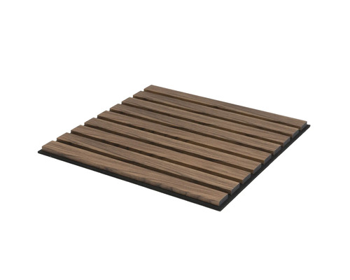 Akoestisch paneel met houten lamellen