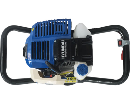 Bovenaanzicht grondboor