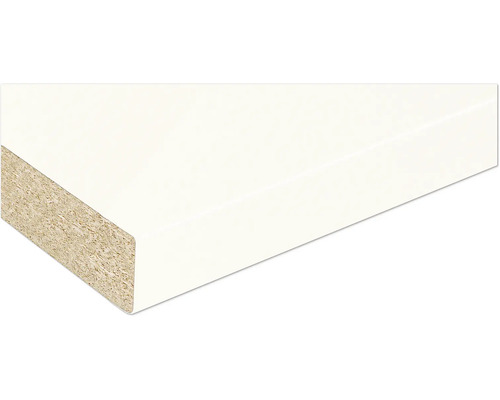 Aanrechtblad wit 2600x600x28 mm Aanrechtblad wit 2600x600x28 mm