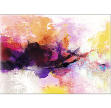 Abstract schilderij met verschillende kleurtinten