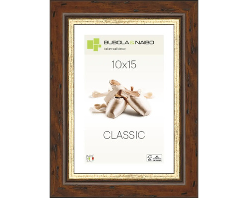 BUBOLA&NAIBO Fotolijst hout 3061/MM bruin 10x15 cm BUBOLA&NAIBO Fotolijst hout 3061/MM bruin 10x15 cm